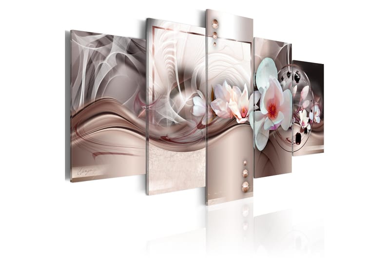 Bilde Pink Mystery 100x50 - Artgeist sp. z o. o. - Innredning - Bilder & kunst - Lerretsbilder