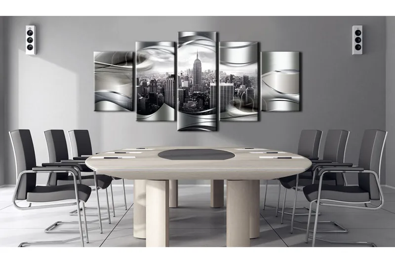 Bilde Platinum New York 200x100 - Artgeist sp. z o. o. - Innredning - Bilder & kunst - Lerretsbilder