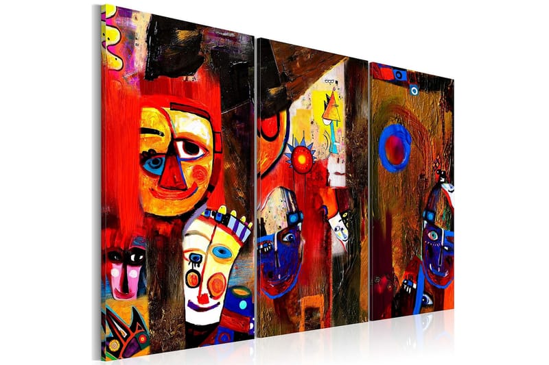 Canvasbilde Abstract Carnival 120x80 cm - Artgeist sp. z o. o. - Innredning - Bilder & kunst - Lerretsbilder
