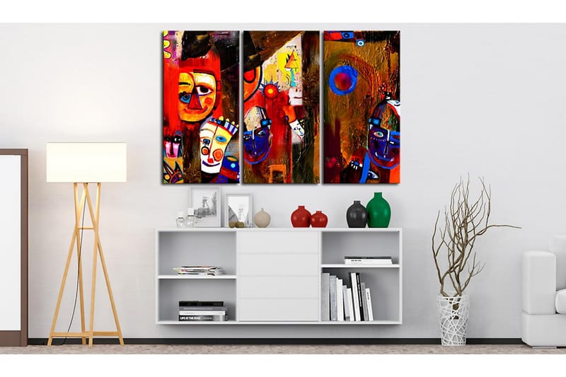 Canvasbilde Abstract Carnival 120x80 cm - Artgeist sp. z o. o. - Innredning - Bilder & kunst - Lerretsbilder