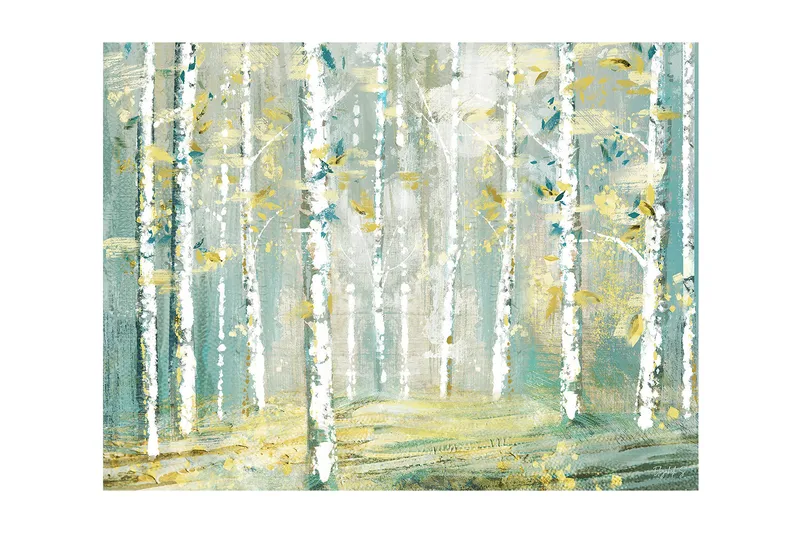 Canvasbilde Abstrakt skog, 88x012 cm