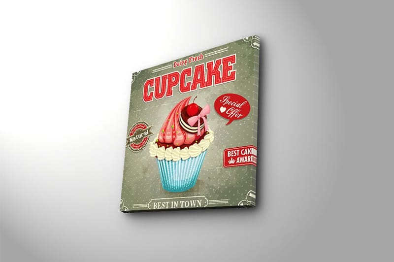 Canvasbilde Animal Flerfarget - 44x54 cm - Innredning - Bilder & kunst - Lerretsbilder