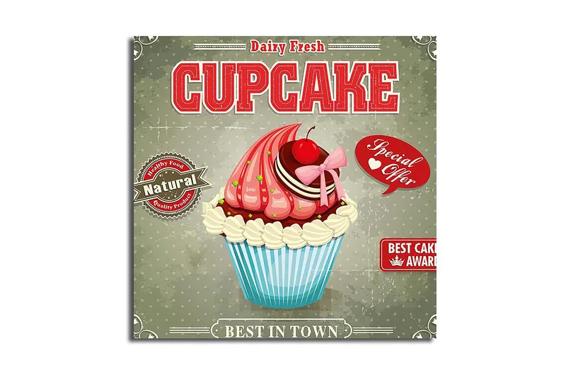 Canvasbilde Animal Flerfarget, 44x54 cm