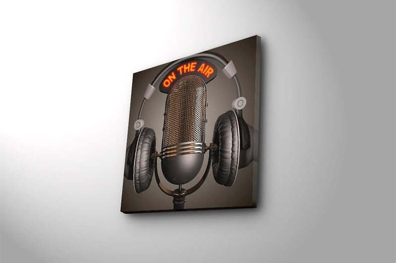 Canvasbilde Animal Flerfarget - 44x54 cm - Innredning - Bilder & kunst - Lerretsbilder