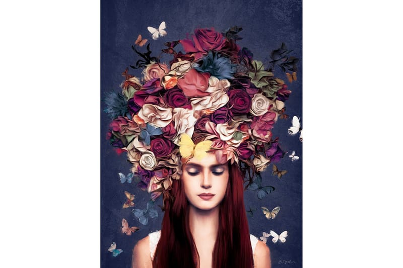 Canvasbilde Bouquet, 66x08 cm