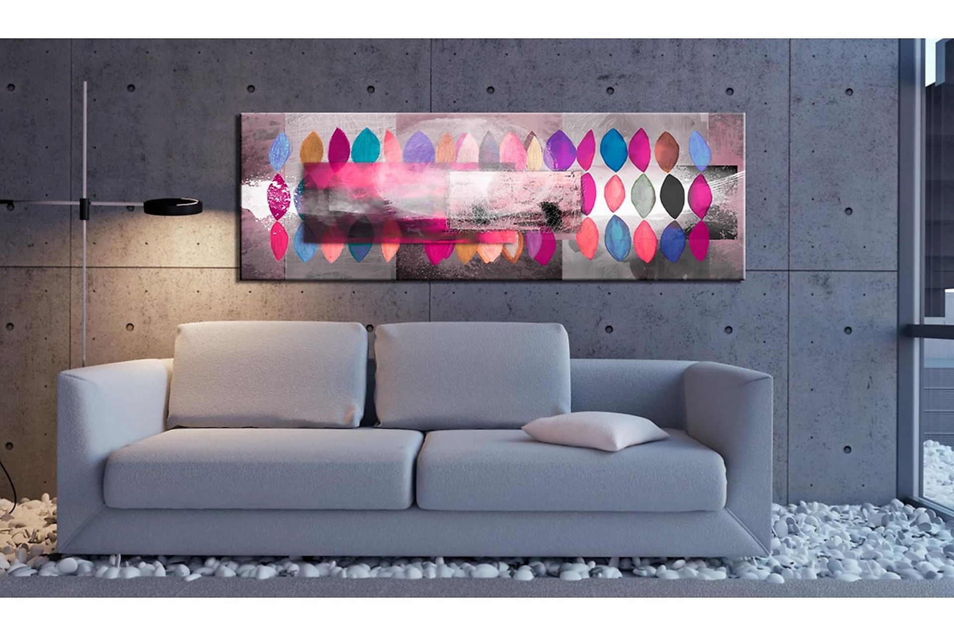 Canvasbilde Color trends 120x40 cm - Artgeist sp. z o. o. - Innredning - Bilder & kunst - Lerretsbilder
