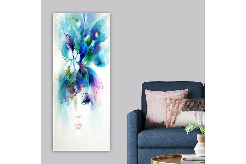 Canvasbilde DKY Abstract & Fractals Flerfarget - 50x120 cm - Innredning - Bilder & kunst - Lerretsbilder