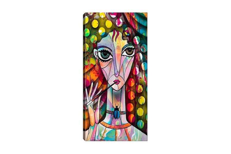 Canvasbilde DKY Abstract & Fractals Flerfarget - 50x120 cm - Innredning - Bilder & kunst - Lerretsbilder