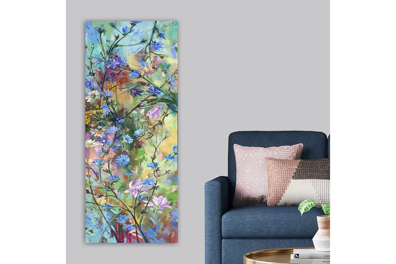 Canvasbilde DKY Abstract & Fractals Flerfarget - 50x120 cm - Innredning - Bilder & kunst - Lerretsbilder