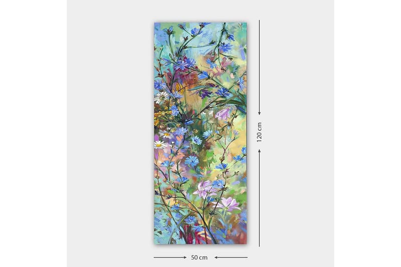 Canvasbilde DKY Abstract & Fractals Flerfarget - 50x120 cm - Innredning - Bilder & kunst - Lerretsbilder