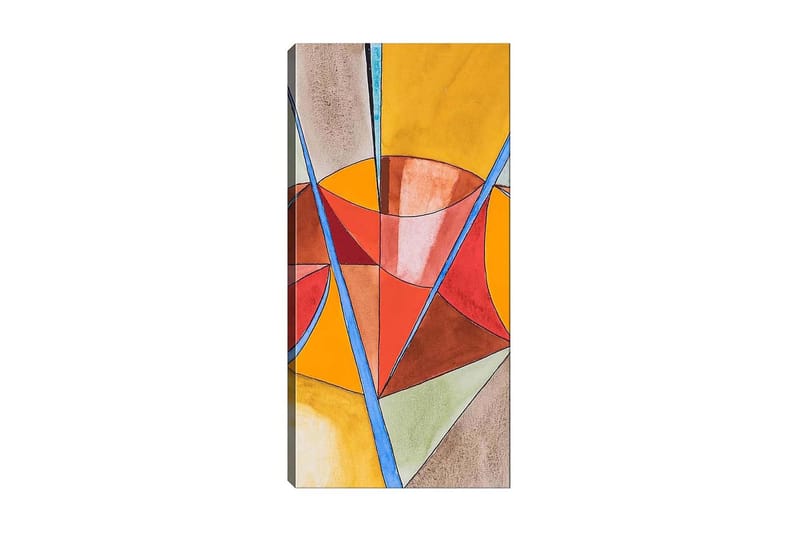 Canvasbilde DKY Abstract & Fractals Flerfarget - 50x120 cm - Innredning - Bilder & kunst - Lerretsbilder