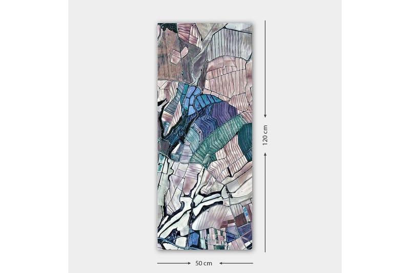 Canvasbilde DKY Abstract & Fractals Flerfarget - 50x120 cm - Innredning - Bilder & kunst - Lerretsbilder