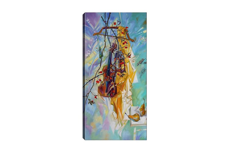 Canvasbilde DKY Abstract & Fractals Flerfarget - 50x120 cm - Innredning - Bilder & kunst - Lerretsbilder
