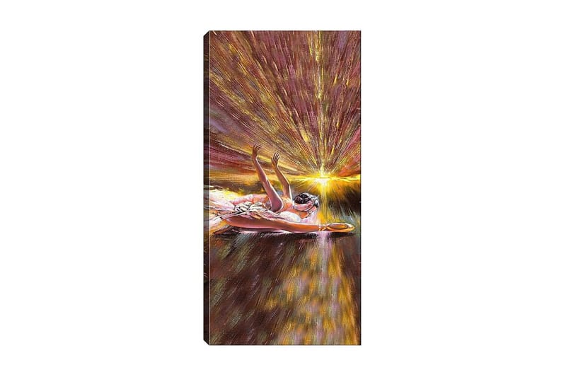 Canvasbilde DKY Abstract & Fractals Flerfarget - 50x120 cm - Innredning - Bilder & kunst - Lerretsbilder