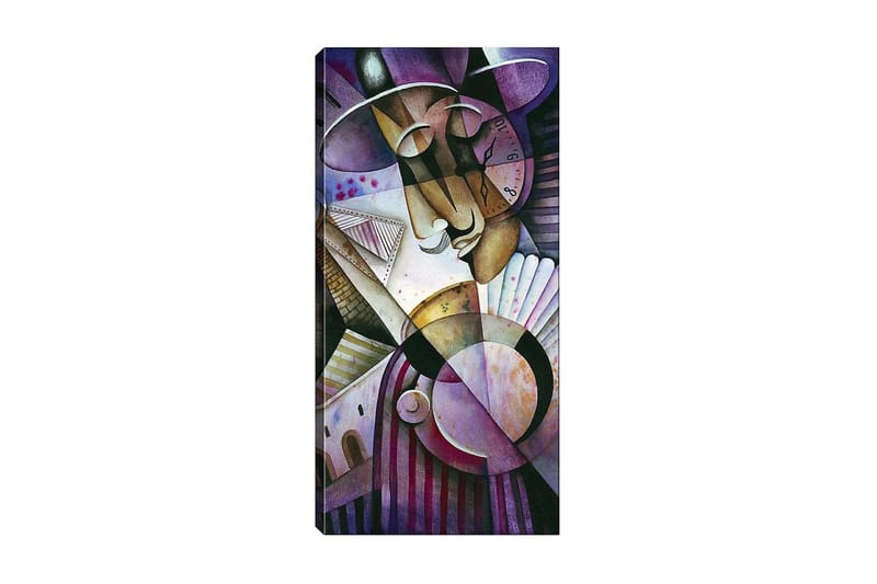 Canvasbilde DKY Abstract & Fractals Flerfarget - 50x120 cm - Innredning - Bilder & kunst - Lerretsbilder