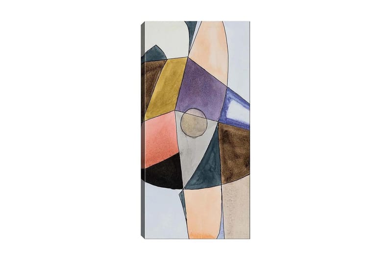 Canvasbilde DKY Abstract & Fractals Flerfarget - 50x120 cm - Innredning - Bilder & kunst - Lerretsbilder