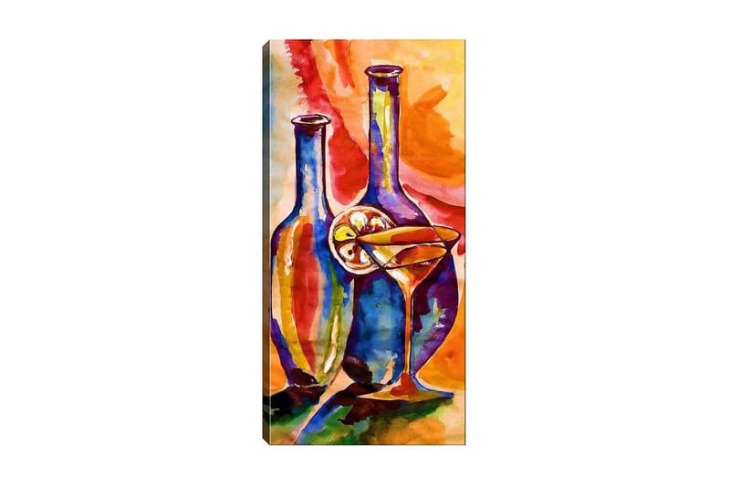 Canvasbilde DKY Abstract & Fractals Flerfarget - 50x120 cm - Innredning - Bilder & kunst - Lerretsbilder