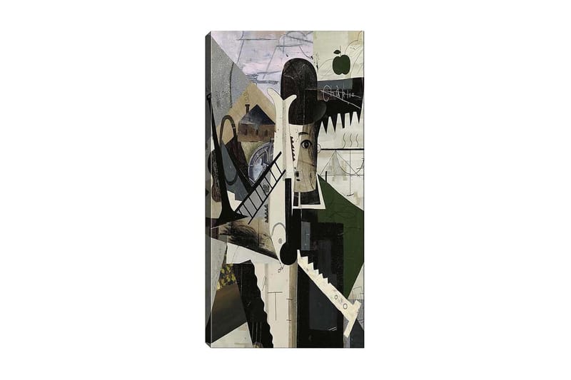 Canvasbilde DKY Abstract & Fractals Flerfarget - 50x120 cm - Innredning - Bilder & kunst - Lerretsbilder