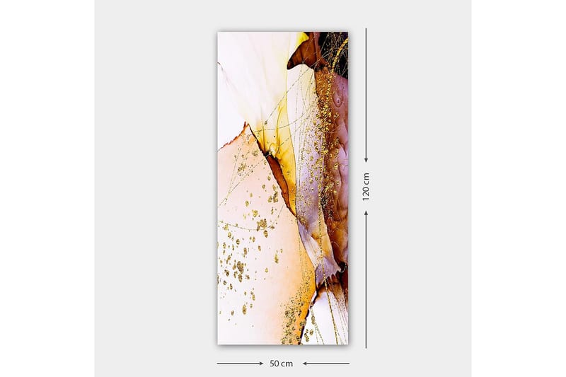 Canvasbilde DKY Abstract & Fractals Flerfarget - 50x120 cm - Innredning - Bilder & kunst - Lerretsbilder