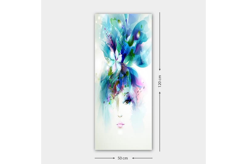 Canvasbilde DKY Abstract & Fractals Flerfarget - 50x120 cm - Innredning - Bilder & kunst - Lerretsbilder