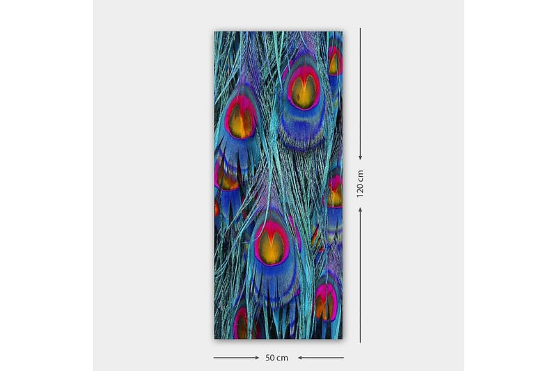Canvasbilde DKY Abstract & Fractals Flerfarget - 50x120 cm - Innredning - Bilder & kunst - Lerretsbilder