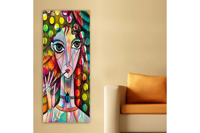 Canvasbilde DKY Abstract & Fractals Flerfarget - 50x120 cm - Innredning - Bilder & kunst - Lerretsbilder