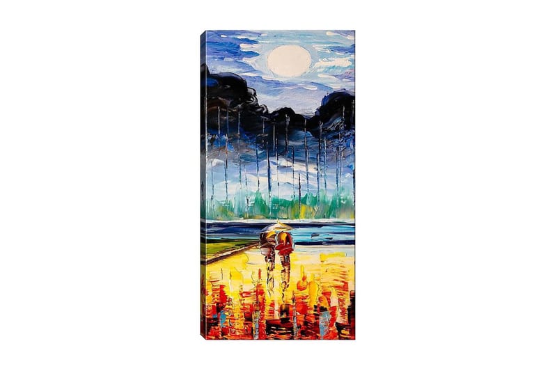 Canvasbilde DKY Abstract & Fractals Flerfarget - 50x120 cm - Innredning - Bilder & kunst - Lerretsbilder