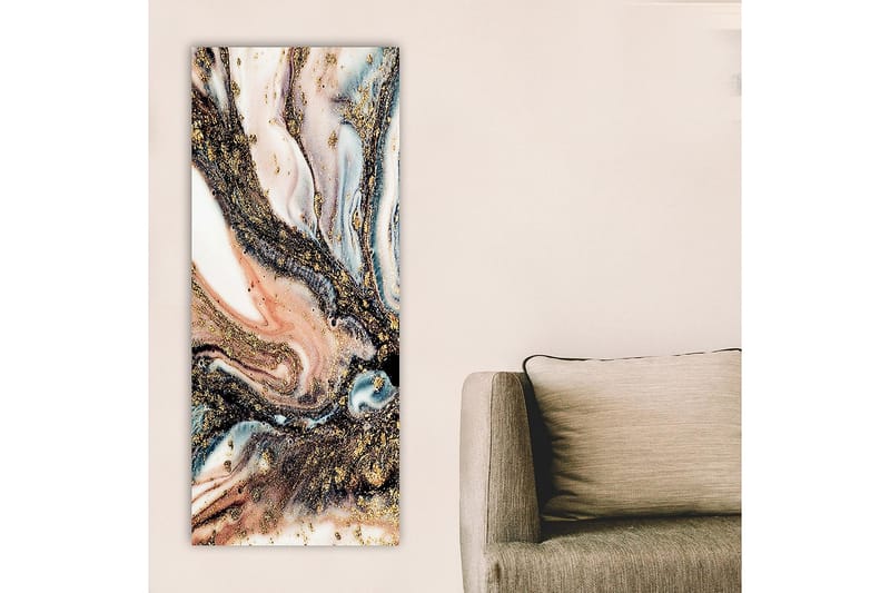 Canvasbilde DKY Abstract & Fractals Flerfarget - 50x120 cm - Innredning - Bilder & kunst - Lerretsbilder