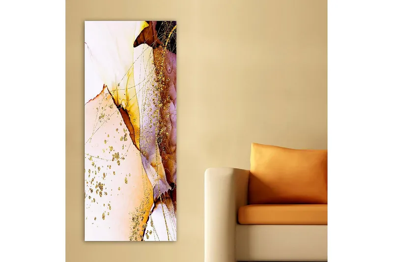 Canvasbilde DKY Abstract & Fractals Flerfarget - 50x120 cm - Innredning - Bilder & kunst - Lerretsbilder