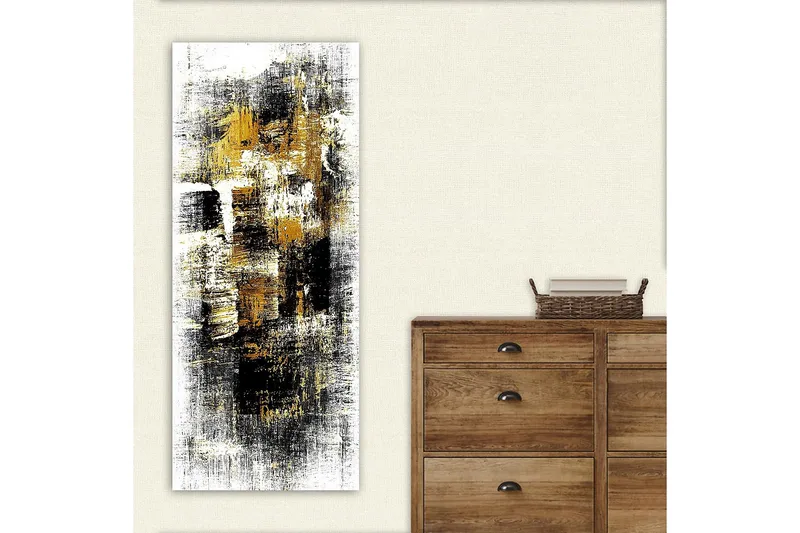 Canvasbilde DKY Abstract & Fractals Flerfarget - 50x120 cm - Innredning - Bilder & kunst - Lerretsbilder