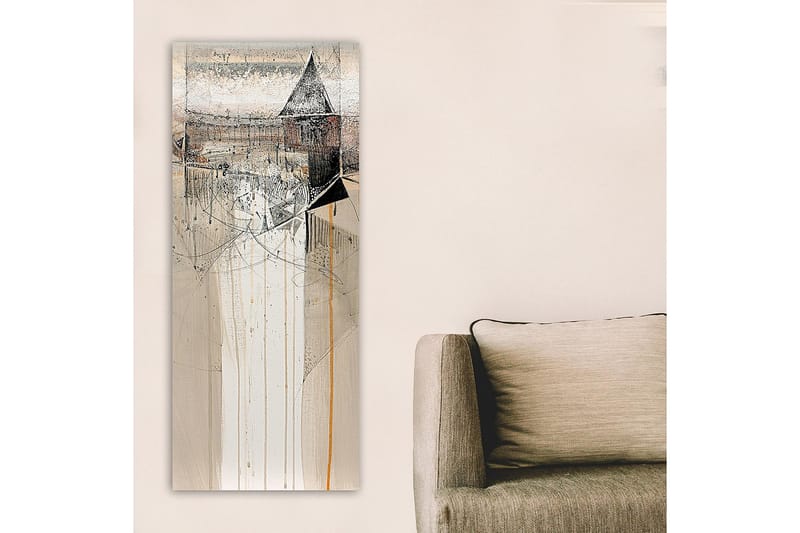 Canvasbilde DKY Abstract & Fractals Flerfarget - 50x120 cm - Innredning - Bilder & kunst - Lerretsbilder