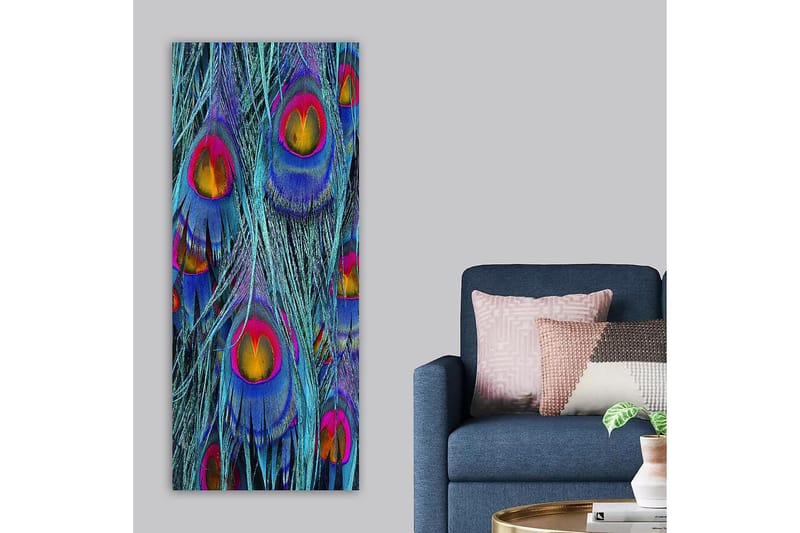 Canvasbilde DKY Abstract & Fractals Flerfarget - 50x120 cm - Innredning - Bilder & kunst - Lerretsbilder