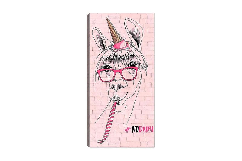 Canvasbilde DKY Animals Flerfarget - 50x120 cm - Innredning - Bilder & kunst - Lerretsbilder