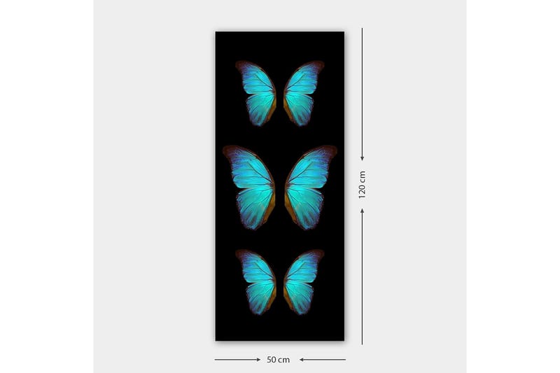 Canvasbilde DKY Animals Flerfarget - 50x120 cm - Innredning - Bilder & kunst - Lerretsbilder