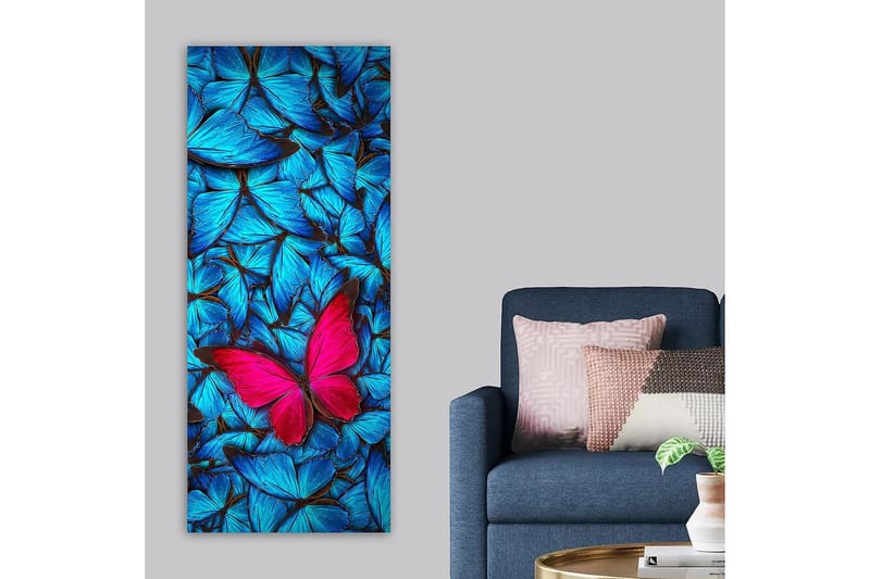 Canvasbilde DKY Animals Flerfarget - 50x120 cm - Innredning - Bilder & kunst - Lerretsbilder