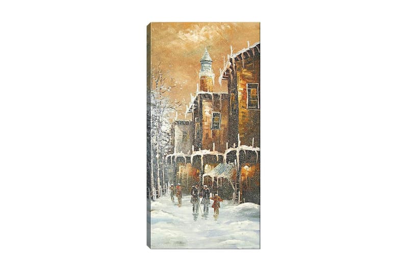 Canvasbilde DKY Buildings & Cityscapes Flerfarget - 50x120 cm - Innredning - Bilder & kunst - Lerretsbilder