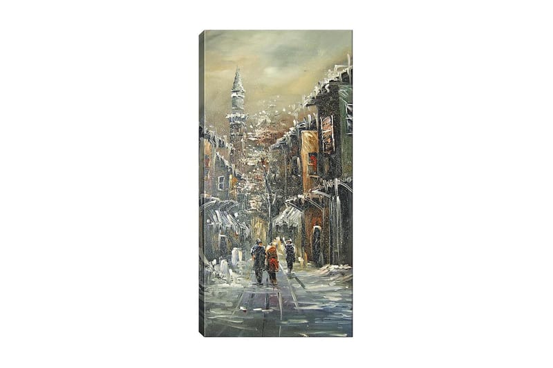 Canvasbilde DKY Buildings & Cityscapes Flerfarget - 50x120 cm - Innredning - Bilder & kunst - Lerretsbilder