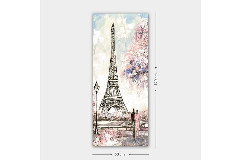 Canvasbilde DKY Cities & Countries Flerfarget - 50x120 cm - Innredning - Bilder & kunst - Lerretsbilder