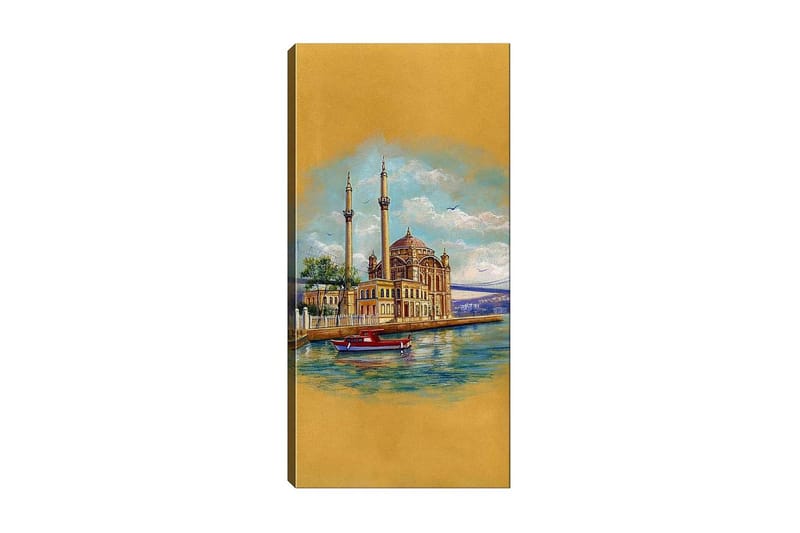 Canvasbilde DKY Cities & Countries Flerfarget - 50x120 cm - Innredning - Bilder & kunst - Lerretsbilder