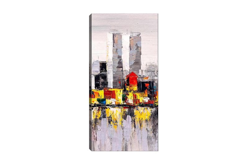 Canvasbilde DKY Cities & Countries Flerfarget - 50x120 cm - Innredning - Bilder & kunst - Lerretsbilder