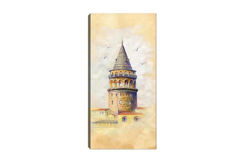 Canvasbilde DKY Cities & Countries Flerfarget, 50x120 cm