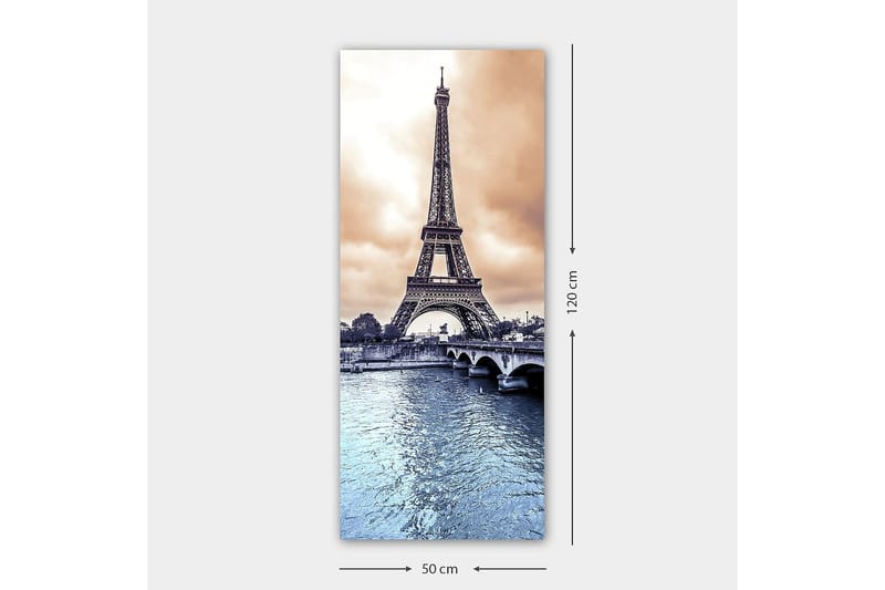 Canvasbilde DKY Cities & Countries Flerfarget - 50x120 cm - Innredning - Bilder & kunst - Lerretsbilder