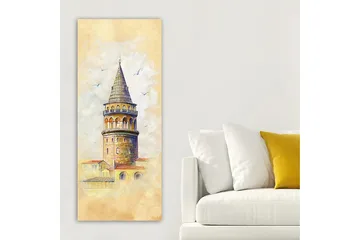 Canvasbilde DKY Cities & Countries Flerfarget - 50x120 cm - Innredning - Bilder & kunst - Lerretsbilder