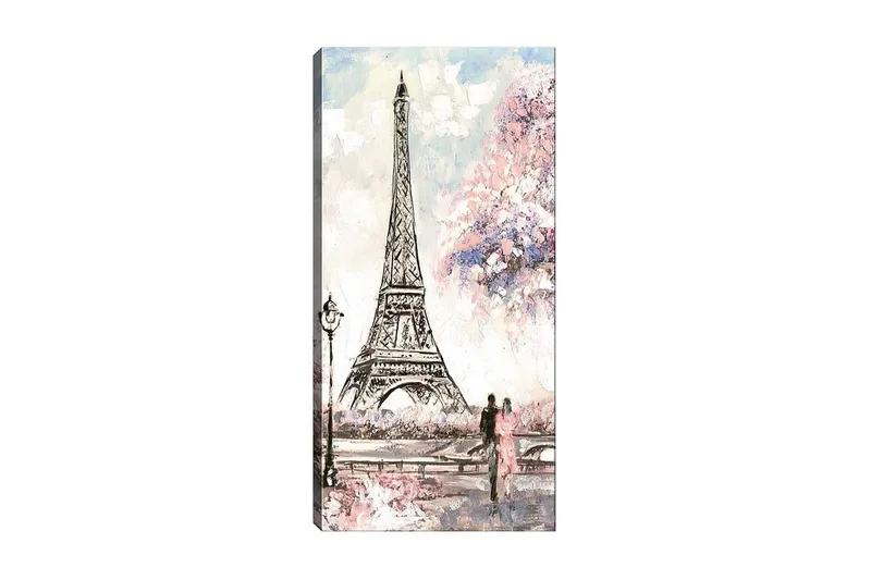 Canvasbilde DKY Cities & Countries Flerfarget - 50x120 cm - Innredning - Bilder & kunst - Lerretsbilder