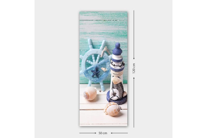 Canvasbilde DKY Entertainment Flerfarget - 50x120 cm - Innredning - Bilder & kunst - Lerretsbilder