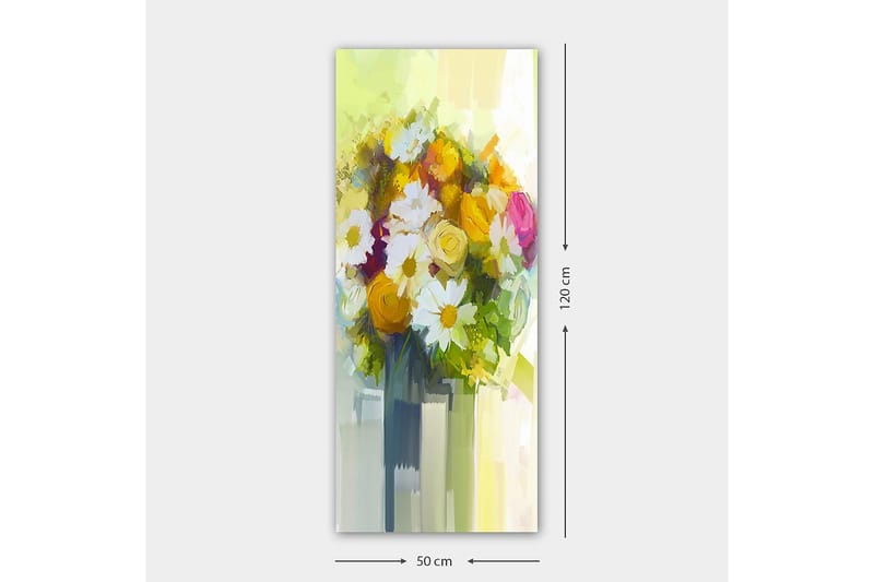Canvasbilde DKY Floral & Botanical Flerfarget - 50x120 cm - Innredning - Bilder & kunst - Lerretsbilder