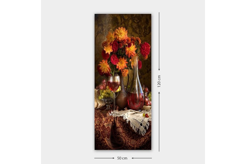 Canvasbilde DKY Floral & Botanical Flerfarget - 50x120 cm - Innredning - Bilder & kunst - Lerretsbilder