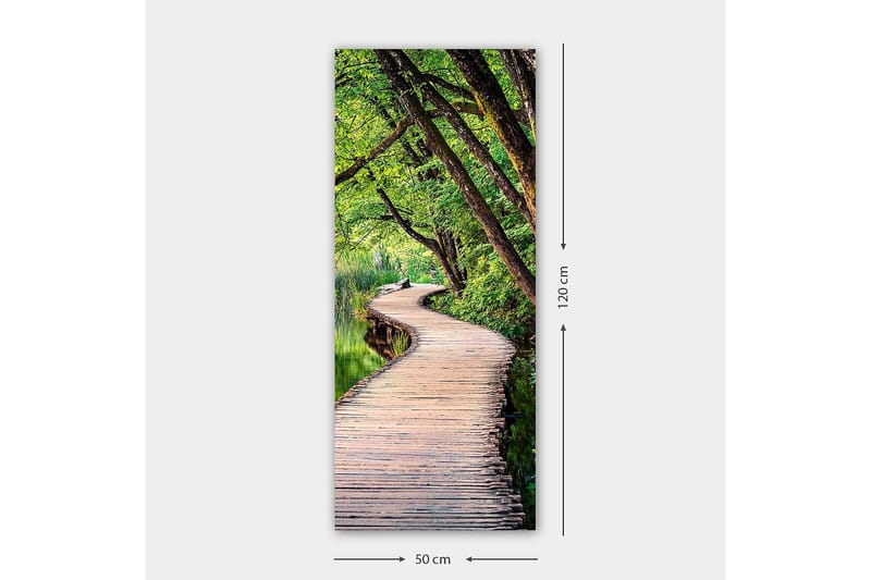 Canvasbilde DKY Floral & Botanical Flerfarget - 50x120 cm - Innredning - Bilder & kunst - Lerretsbilder
