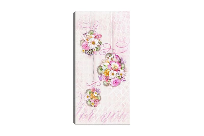 Canvasbilde DKY Floral & Botanical Flerfarget - 50x120 cm - Innredning - Bilder & kunst - Lerretsbilder