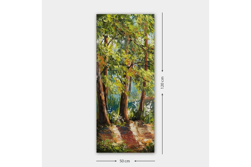 Canvasbilde DKY Floral & Botanical Flerfarget - 50x120 cm - Innredning - Bilder & kunst - Lerretsbilder